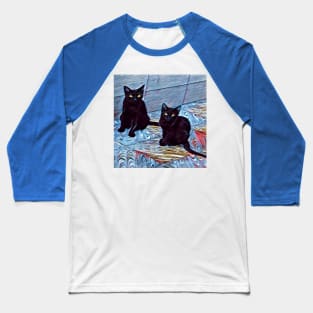 COLORS CAT BROTHERS Baseball T-Shirt